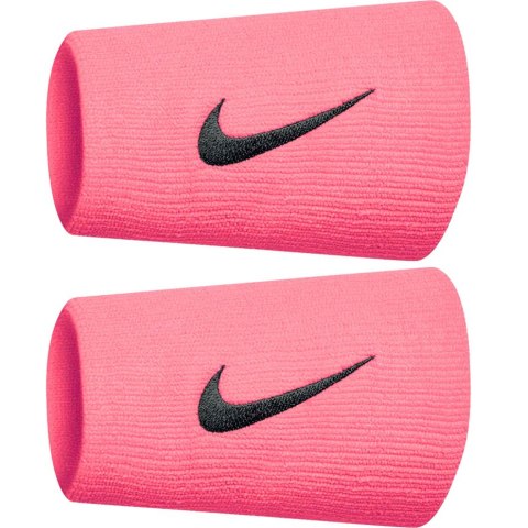 Frotki na nadgarstek Nike Swoosh Wristbands różowe 2 szt. N0001586677OS Nike Frotki na nadgarstek Nike Swoosh Wristbands różowe 2 szt. N0001586677OS Nike