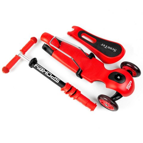 Hulajnoga Spokey Tripla 3w1 czerwona 927100 Spokey
