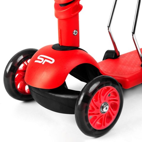 Hulajnoga Spokey Tripla 3w1 czerwona 927100 Spokey