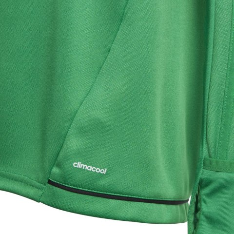 Koszulka adidas Tiro 17 TRG Topy zielona BQ2760 Adidas teamwear Koszulka adidas Tiro 17 TRG Topy zielona BQ2760 Adidas teamwear