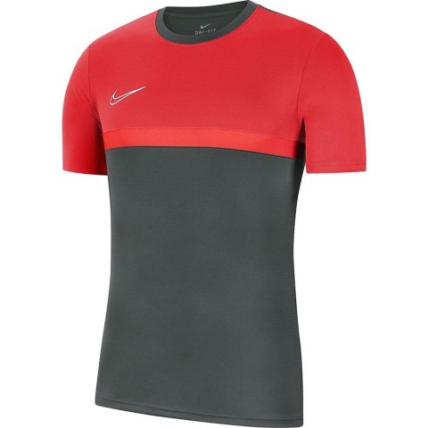 Koszulka dla dzieci Nike Dry Academy PRO TOP SS czerwono-szara BV6947 064 Nike Team Koszulka dla dzieci Nike Dry Academy PRO TOP SS czerwono-szara BV6947 064 Nike Team