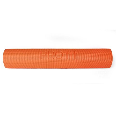 Mata do yogi Profit Slim 173x61x0,5cm pomarańczowa DK 2203 PROfit Mata do yogi Profit Slim 173x61x0,5cm pomarańczowa DK 2203 PROfit