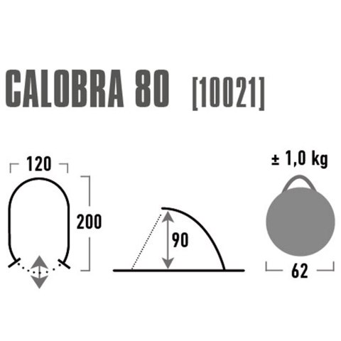 Namiot Plażowy High Peak Calobra 80 szary 10021 High Peak Namiot Plażowy High Peak Calobra 80 szary 10021 High Peak