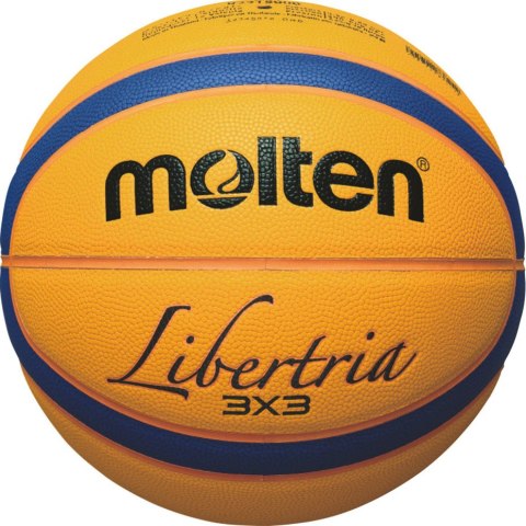 Piłka koszykowa Molten żółta B33T5000 FIBA outdoor 3x3 Molten Piłka koszykowa Molten żółta B33T5000 FIBA outdoor 3x3 Molten