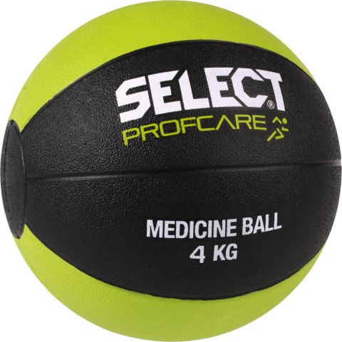 Piłka lekarska Select 4 kg 2019 czarno-limonkowa 15736 Select Piłka lekarska Select 4 kg 2019 czarno-limonkowa 15736 Select