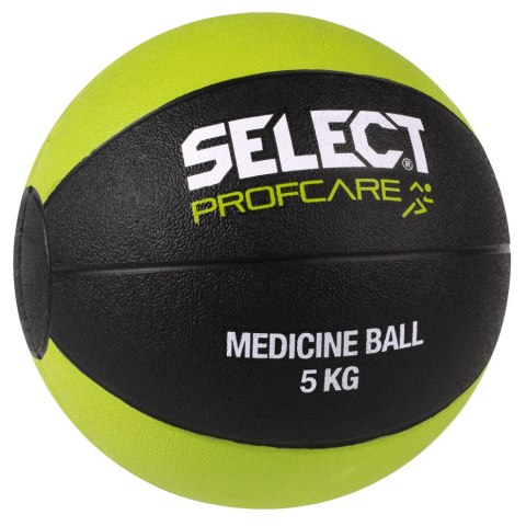Piłka lekarska Select 5 kg 2019 czarno-limonkowa 15891 Select Piłka lekarska Select 5 kg 2019 czarno-limonkowa 15891 Select