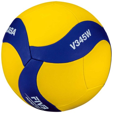 Piłka siatkowa Mikasa żółto-niebieska V345W Mikasa Piłka siatkowa Mikasa żółto-niebieska V345W Mikasa