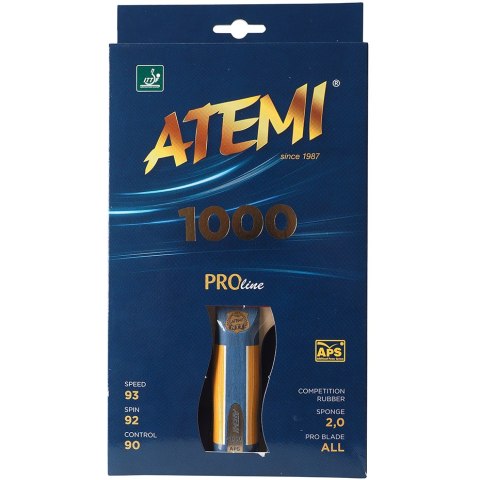 Rakietka do ping ponga New Atemi 1000 Pro anatomical Atemi Rakietka do ping ponga New Atemi 1000 Pro anatomical Atemi