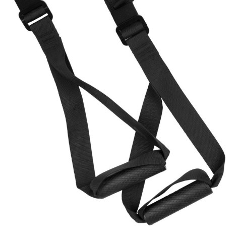 Taśma treningowa Spokey czarna 925883 Spokey Taśma treningowa Spokey czarna 925883 Spokey