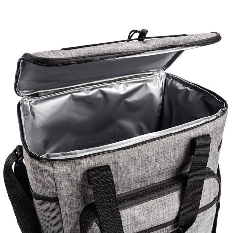 Torba termiczna Meteor Frosty szaro-czarna 74597 Meteor Torba termiczna Meteor Frosty szaro-czarna 74597 Meteor