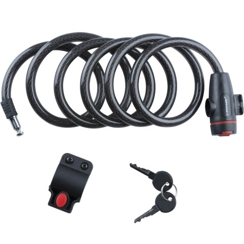 Zapięcie rowerowe Dunlop spiral cable lock 12 mm ST 56376 Dunlop Zapięcie rowerowe Dunlop spiral cable lock 12 mm ST 56376 Dunlop