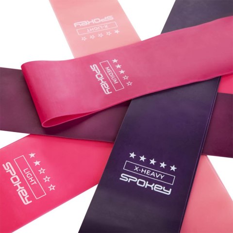 Zestaw gum do ćwiczeń oporowych Spokey 5 szt. 928944 Spokey