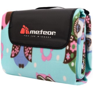 Koc piknikowy Meteor 200x200cm XXL sowy 77125 Meteor