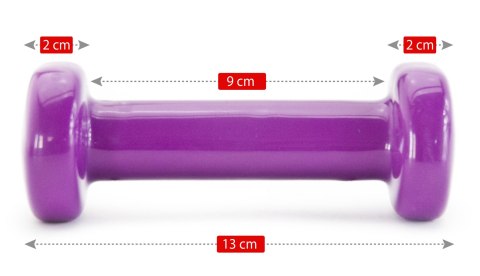 ZESTAW OBCIĄŻNIKÓW WINYLOWYCH 2 x 0,5 KG