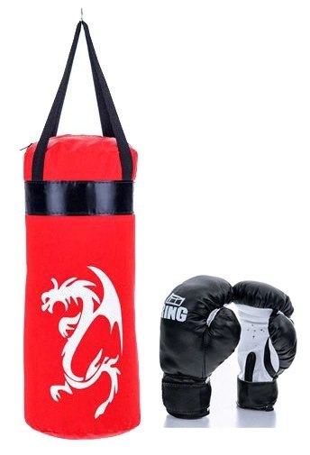 ZESTAW BOKSERSKI 40cm DRAGON RED ZESTAW BOKSERSKI 40cm DRAGON RED