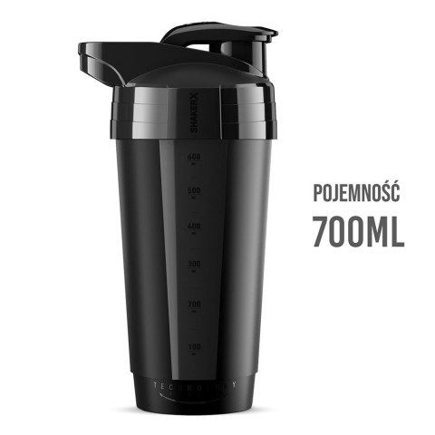 Bidon shaker NO10 600 ml czarny NO10 Bidon shaker NO10 600 ml czarny NO10