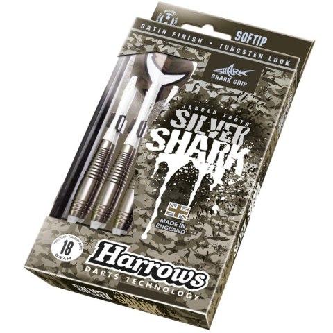 Harrows rzutka dart SILVER SHARK softip 18g Harrows