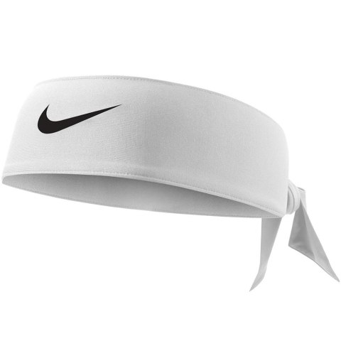 Opaska na głowę Nike Dri Fit Head Tie Reversible biała N1002146101OS Nike Opaska na głowę Nike Dri Fit Head Tie Reversible biała N1002146101OS Nike