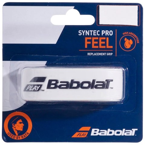 Owijka Babolat Syntec Pro Feel biała 670051 101 Babolat Owijka Babolat Syntec Pro Feel biała 670051 101 Babolat