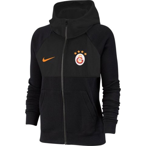 Bluza dla dzieci Nike Sportswear Full-Zip Hoodie czarna DA1686 010 Nike Bluza dla dzieci Nike Sportswear Full-Zip Hoodie czarna DA1686 010 Nike