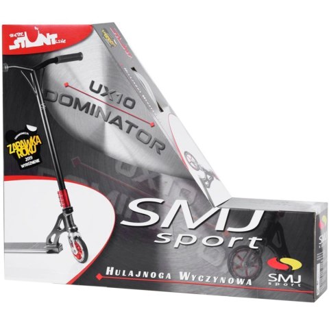 Hulajnoga Smj UX10 Dominator szaro-czerwona BS-110FA Smj