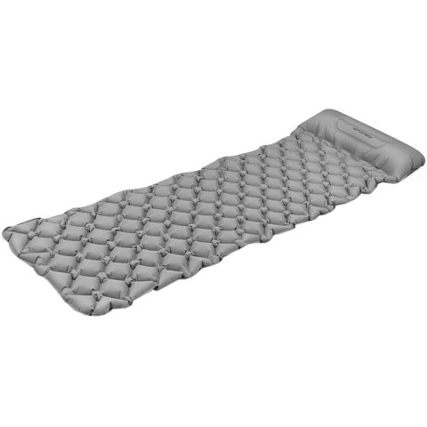 Materac trekkingowy ultralight Spokey Air Bed szary 941058 Spokey Materac trekkingowy ultralight Spokey Air Bed szary 941058 Spokey