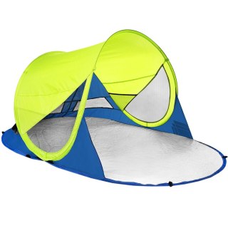 Namiot plażowy Spokey Stratus niebiesko-żółty GN 926783 Spokey