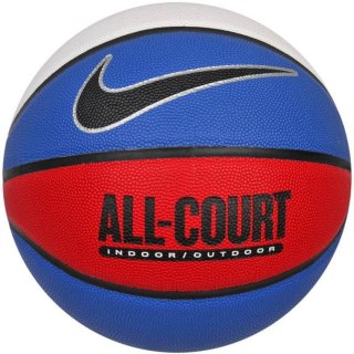 Piłka koszykowa Nike Everyday All Court 8P Deflated niebiesko-biało-czerwona N100436947007 Nike