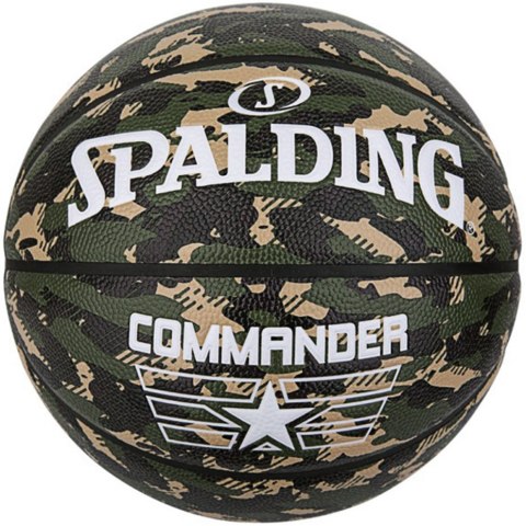 Piłka koszykowa Spalding Commander zielona 84588Z Spalding Piłka koszykowa Spalding Commander zielona 84588Z Spalding