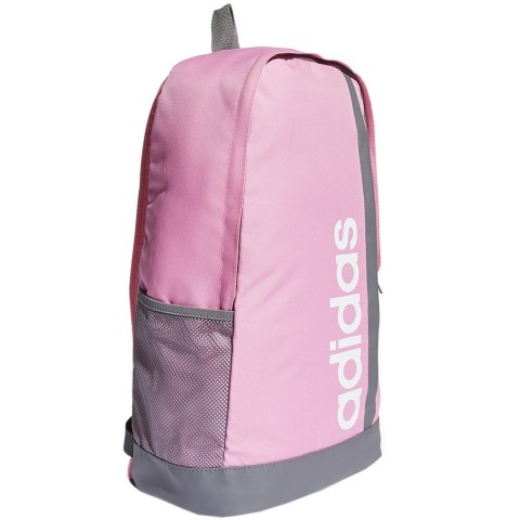 Plecak adidas Linear Essentials Logo różowo-szary HM9110 Adidas