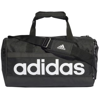 Torba adidas Essentials Linear Duffel Extra Small czarno-biała HT4744 Adidas