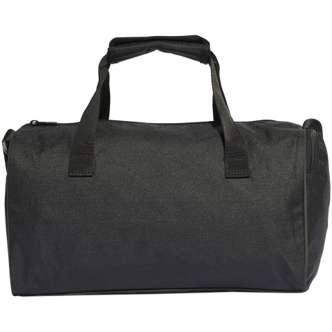 Torba adidas Essentials Linear Duffel Extra Small czarno-biała HT4744 Adidas Torba adidas Essentials Linear Duffel Extra Small czarno-biała HT4744 Adidas