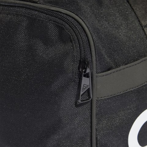 Torba adidas Essentials Linear Duffel Extra Small czarno-biała HT4744 Adidas Torba adidas Essentials Linear Duffel Extra Small czarno-biała HT4744 Adidas