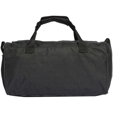 Torba adidas Essentials Linear Duffel Medium czarno-biała HT4743 Adidas Torba adidas Essentials Linear Duffel Medium czarno-biała HT4743 Adidas