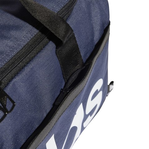 Torba adidas Essentials Linear Duffel Medium granatowo-biała HR5349 Adidas Torba adidas Essentials Linear Duffel Medium granatowo-biała HR5349 Adidas