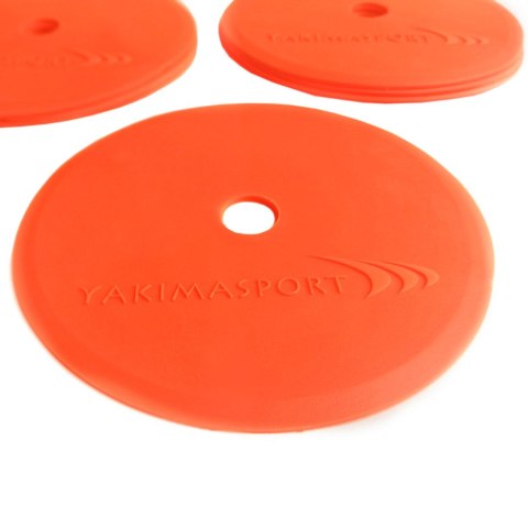 Zestaw znaczników pola Yakima Sport płaskie 10 szt. pomarańczowe 100580 Yakima Sport Zestaw znaczników pola Yakima Sport płaskie 10 szt. pomarańczowe 100580 Yakima Sport