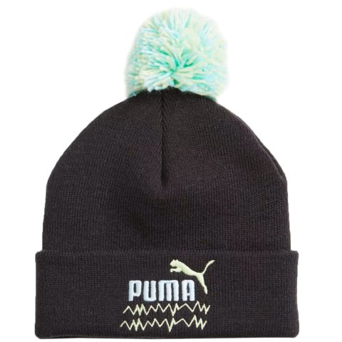 Czapka dla dzieci Puma Mixmatch Pom Pom czarna 024798 01 Puma Czapka dla dzieci Puma Mixmatch Pom Pom czarna 024798 01 Puma