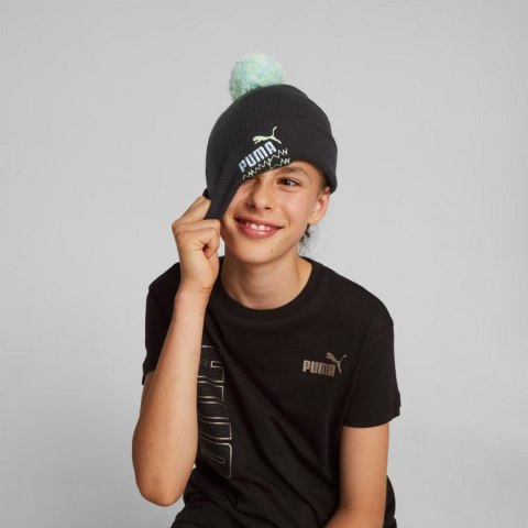 Czapka dla dzieci Puma Mixmatch Pom Pom czarna 024798 01 Puma Czapka dla dzieci Puma Mixmatch Pom Pom czarna 024798 01 Puma