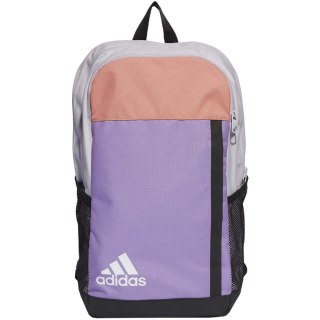 Plecak adidas Motion Badge of Sport fioletowo-pomarańczowy IK6889 Adidas