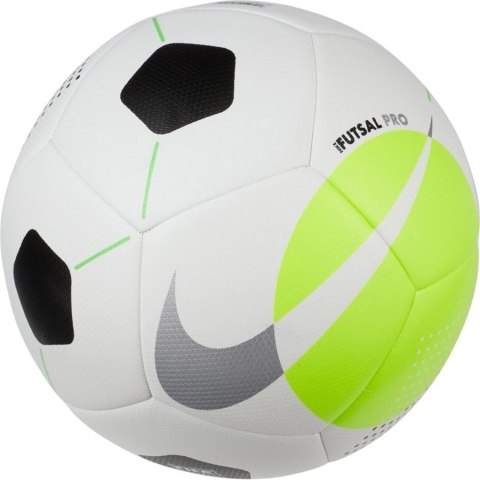 Piłka Nike Futsal Pro DH1992 100 biały 4 Nike Piłka Nike Futsal Pro DH1992 100 biały 4 Nike