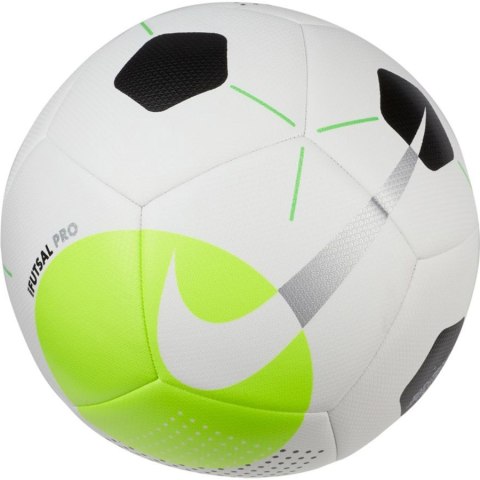 Piłka Nike Futsal Pro DH1992 100 biały 4 Nike Piłka Nike Futsal Pro DH1992 100 biały 4 Nike