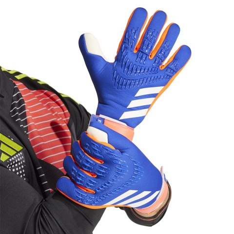Rękawice adidas Predator GL LGE IX3860 niebieski 9 Adidas Rękawice adidas Predator GL LGE IX3860 niebieski 9 Adidas