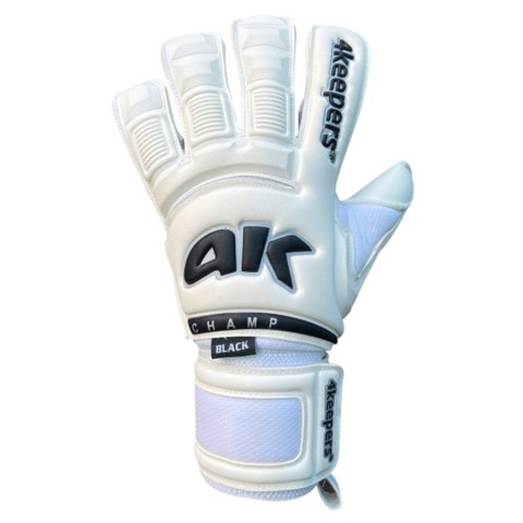 Rękawice 4keepers Champ Black VI RF2G Junior S906493 biały 6 4keepers