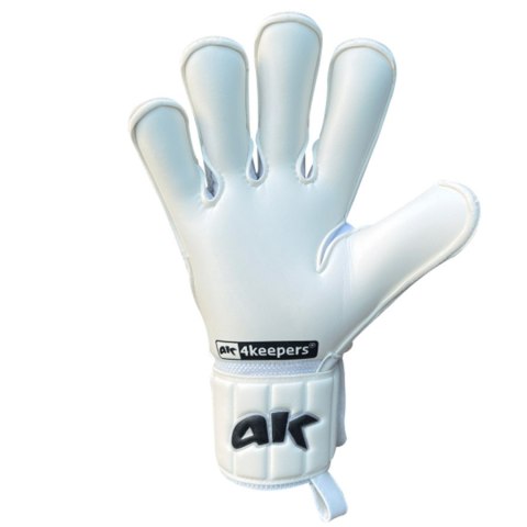 Rękawice 4keepers Champ Black VI RF2G Junior S906493 biały 6 4keepers
