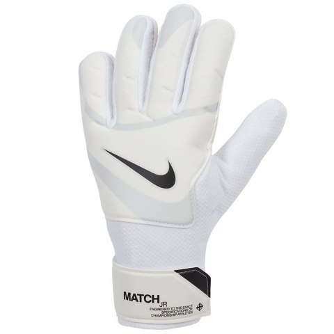 Rękawice Nike GK Match Jr FJ4864-100 biały 6 Nike