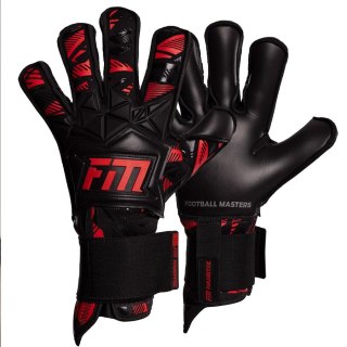 Rękawice FM Invictus X PRO RED S953211 czarny 8 Football Masters