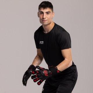 Rękawice FM Invictus X PRO RED S953211 czarny 8 Football Masters