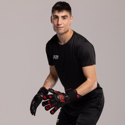 Rękawice FM Invictus X PRO RED S953211 czarny 9 Football Masters