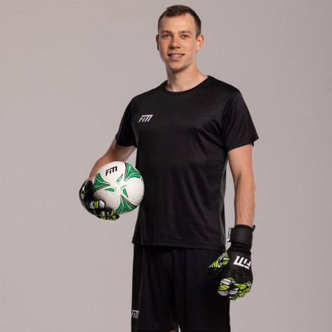 Rękawice FM Invictus X Training GREEN S953197 czarny 10 Football Masters