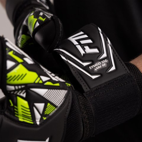 Rękawice FM Invictus X Training GREEN S953197 czarny 5 Football Masters Rękawice FM Invictus X Training GREEN S953197 czarny 5 Football Masters